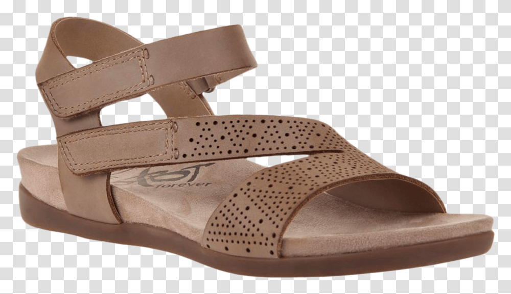 Theodora In Pecan Flat Sandals Sandal, Clothing, Apparel, Footwear, Shoe Transparent Png