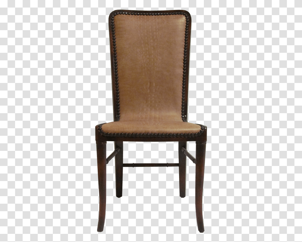 Theodore Alexander Acacia Side Chair Front View Chair Hd Background, Furniture, Armchair Transparent Png