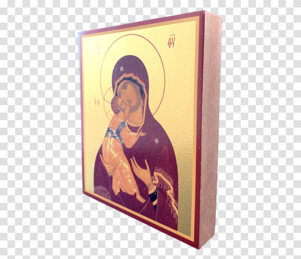 Theotokos The Unfading Flower Halcones Uv, Skin, Person, Human, Art Transparent Png