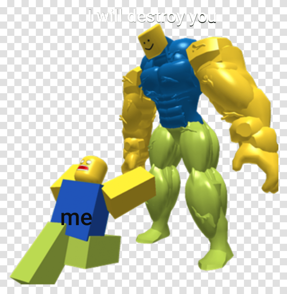 Therapist Strong Roblox Noob Isnt Real He Cant Hurt You, Toy, Robot, Alien, Figurine Transparent Png