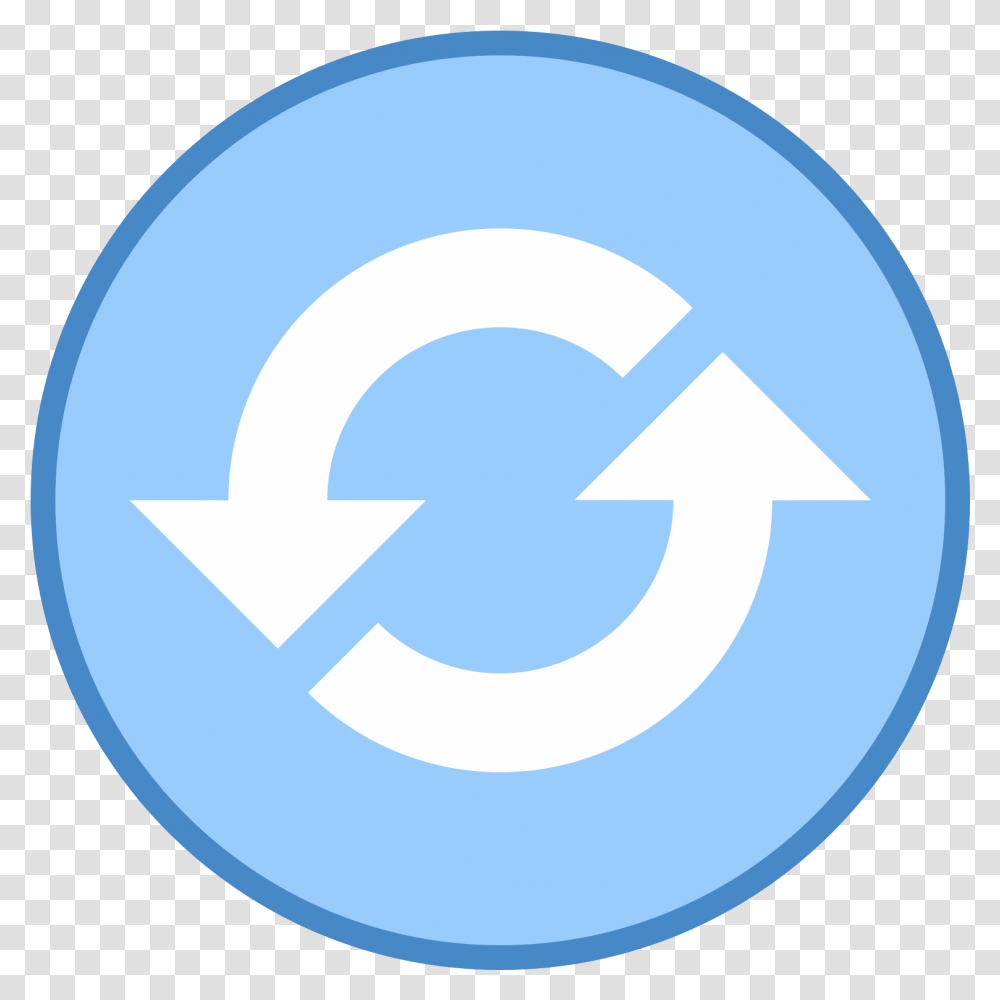 There Are 2 Circular Lines Following Each Other With Circle, Logo, Trademark, Recycling Symbol Transparent Png