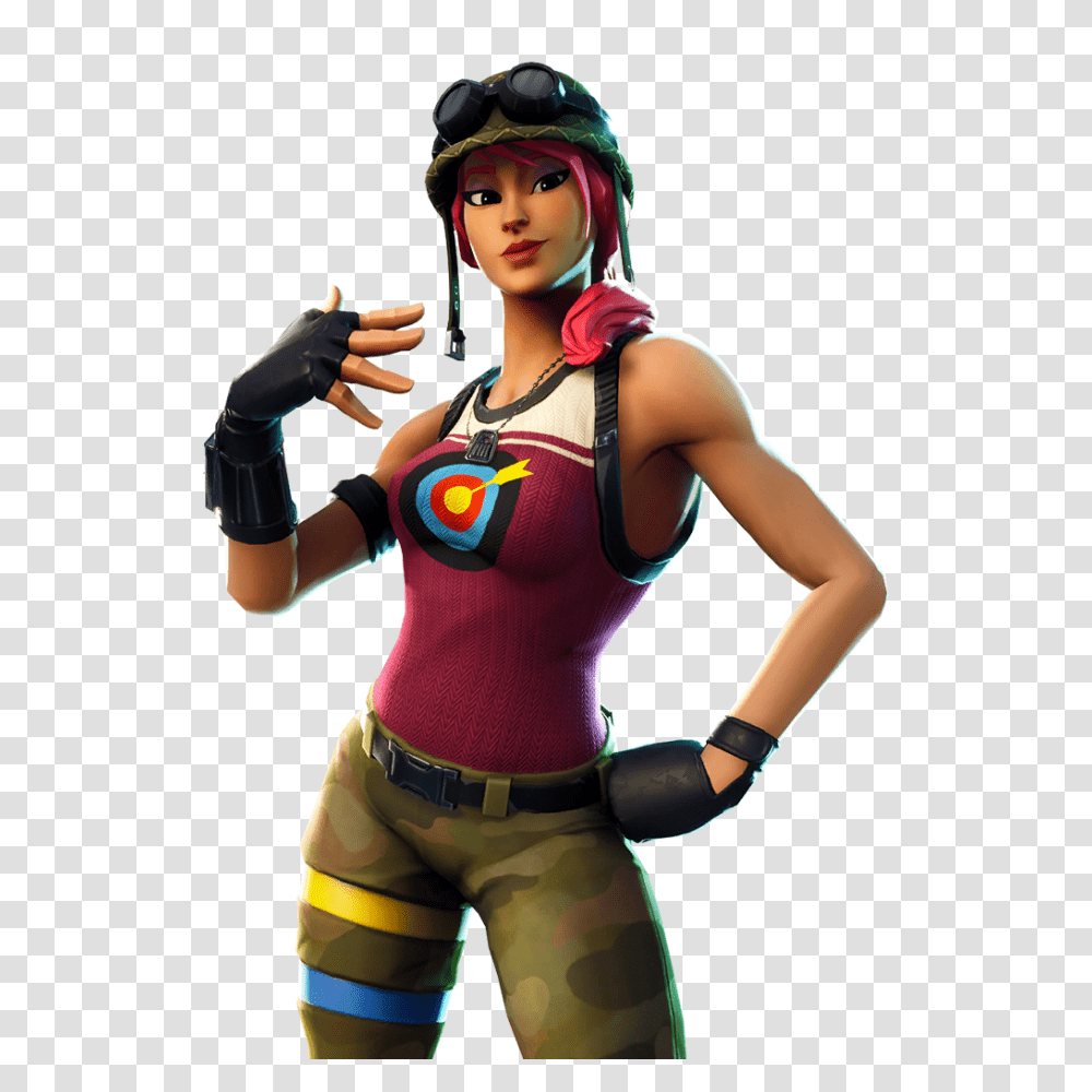 There Are Some Amazing Leaked Halloween Skins In Fortnite's Bullseye Fortnite Skin, Clothing, Costume, Person, Helmet Transparent Png
