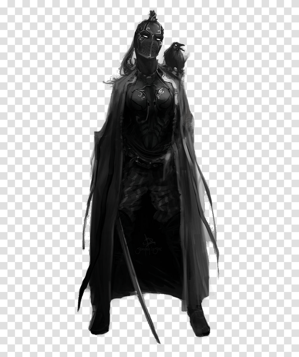 There Are Whispered Rumors Of A Shadowy Figure Known Masked Female Assassin, Apparel, Fashion, Cloak Transparent Png
