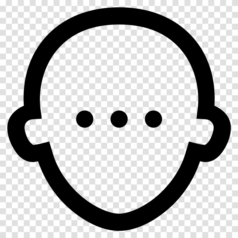 There Is An Outline Shaped Like A Face, Gray, World Of Warcraft Transparent Png