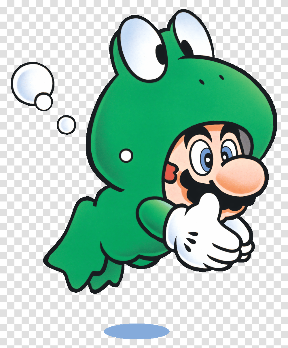 There's No Doubt That Mario Will Be Exploring Some Mario Frog Suit, Super Mario Transparent Png