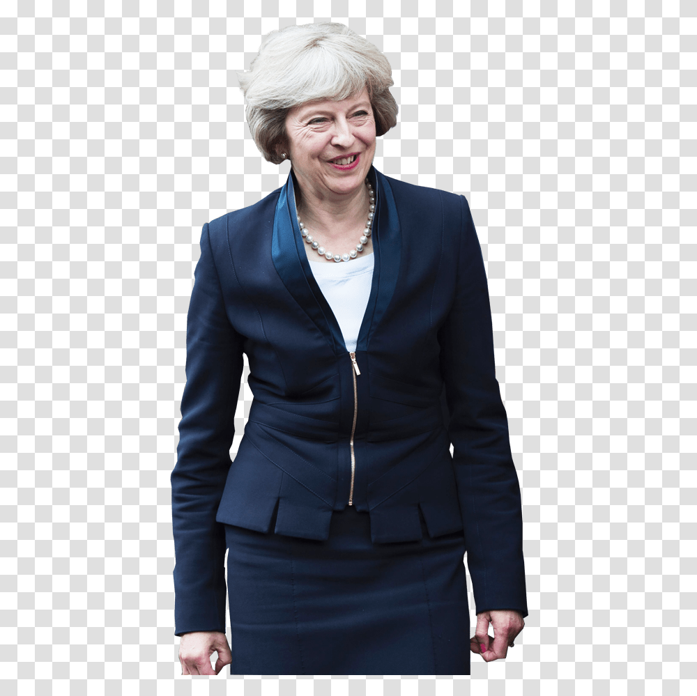 Theresa May No Background, Apparel, Blazer, Jacket Transparent Png
