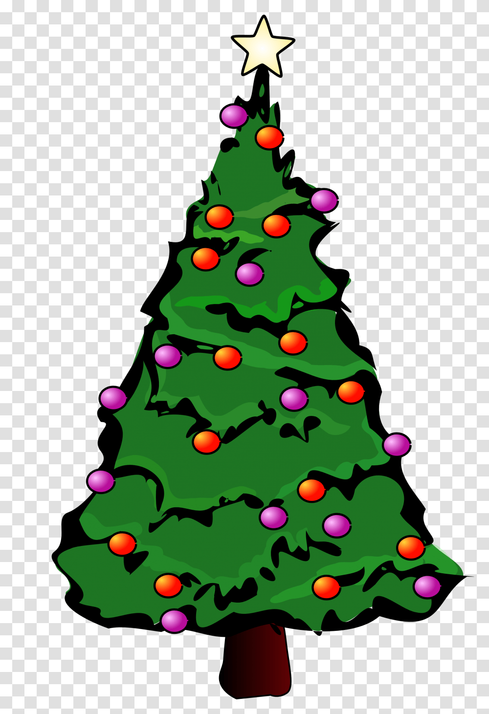 Theresaknott Christmas Tree Christmas Tree Hd Clipart, Plant, Ornament, Star Symbol Transparent Png