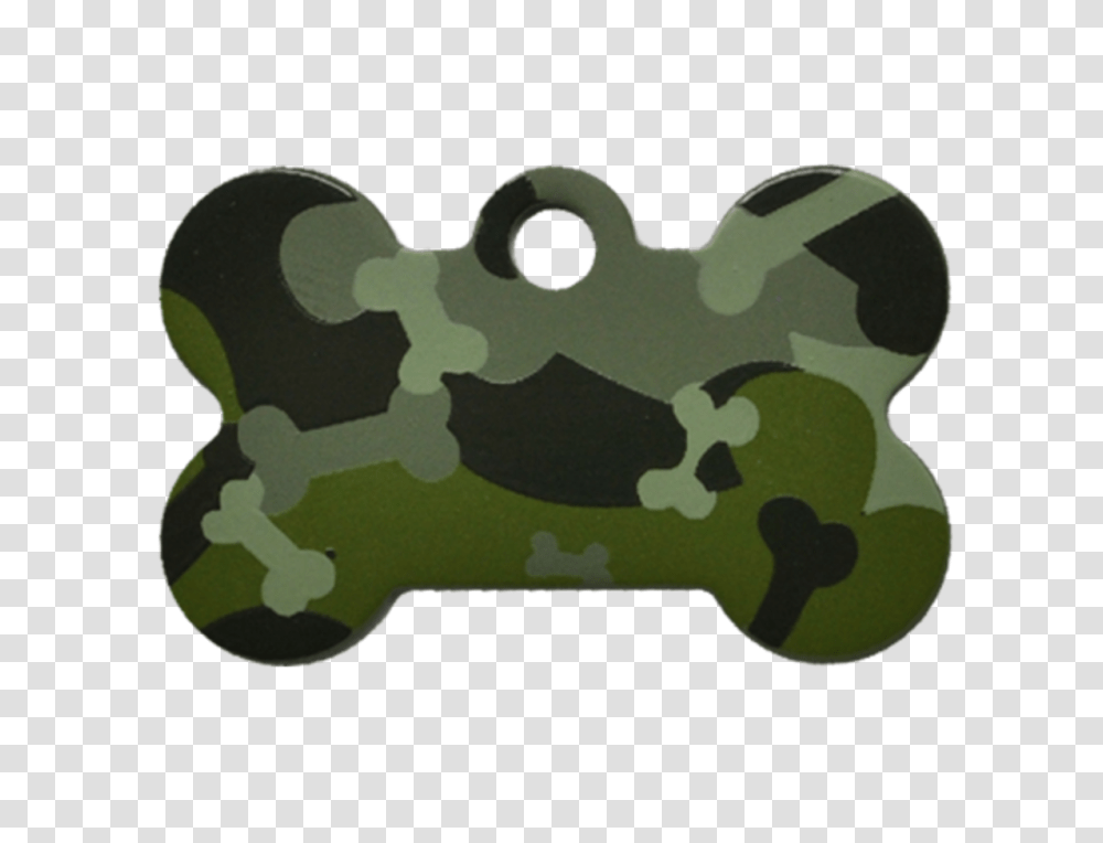 Therese Tag Pet Accessories Camouflage Print Bone Green, Mammal, Animal, Rabbit, Rodent Transparent Png