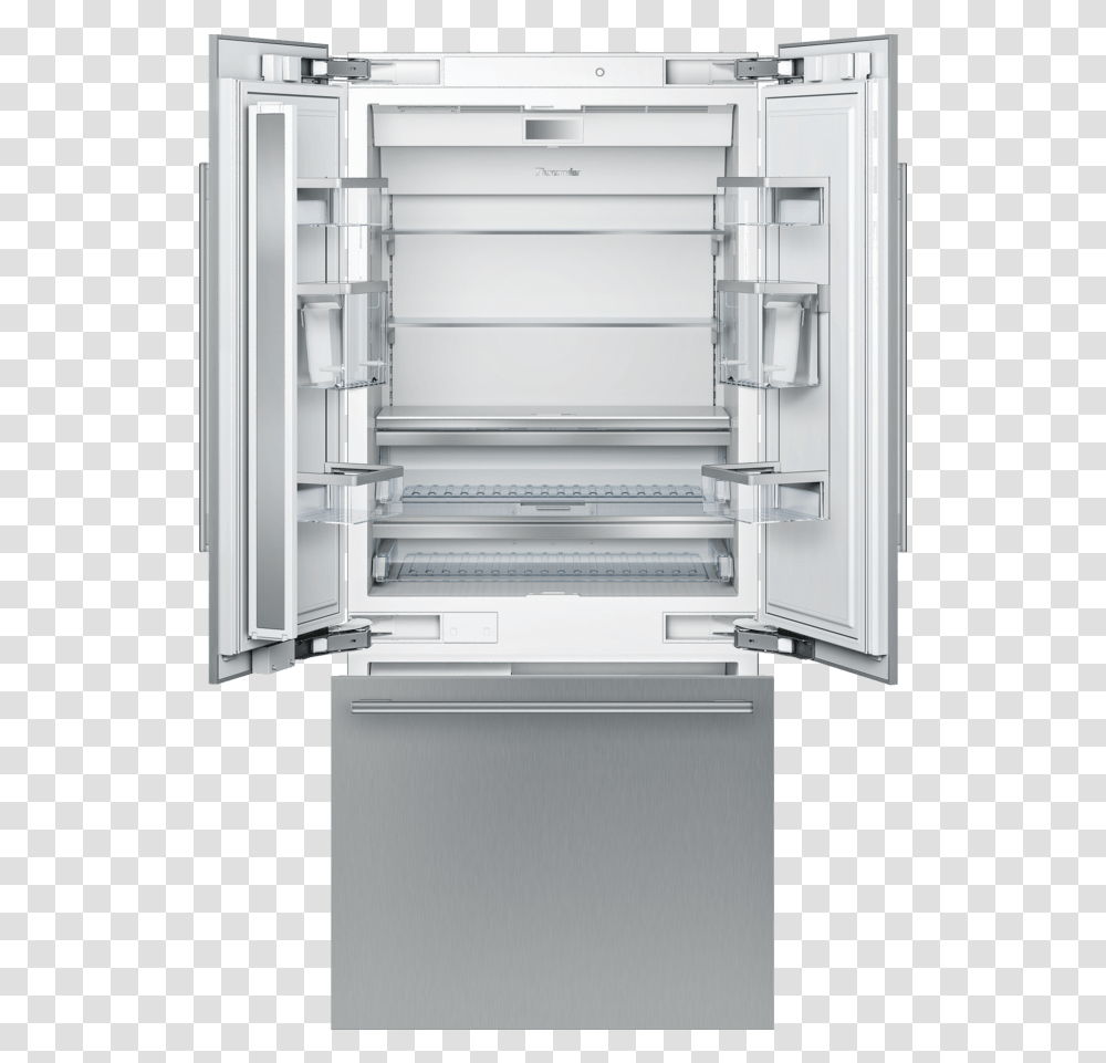 Thermador French Door Refrigerator, Appliance Transparent Png