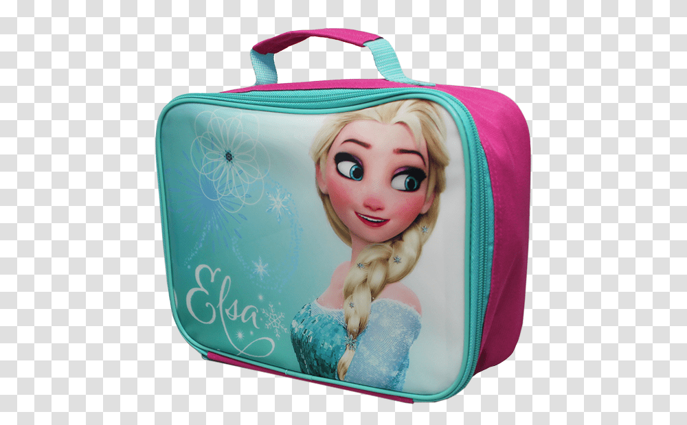 Thermal Lunch Box Frozen Girl, Bag, Doll, Toy, Handbag Transparent Png