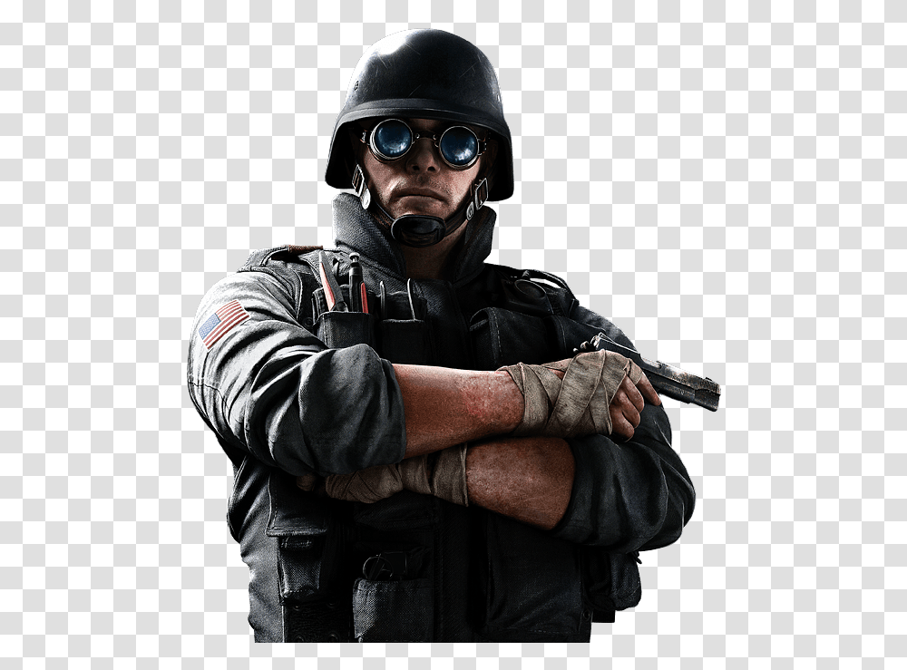 Thermite Rainbow Six Siege, Sunglasses, Person, Helmet Transparent Png