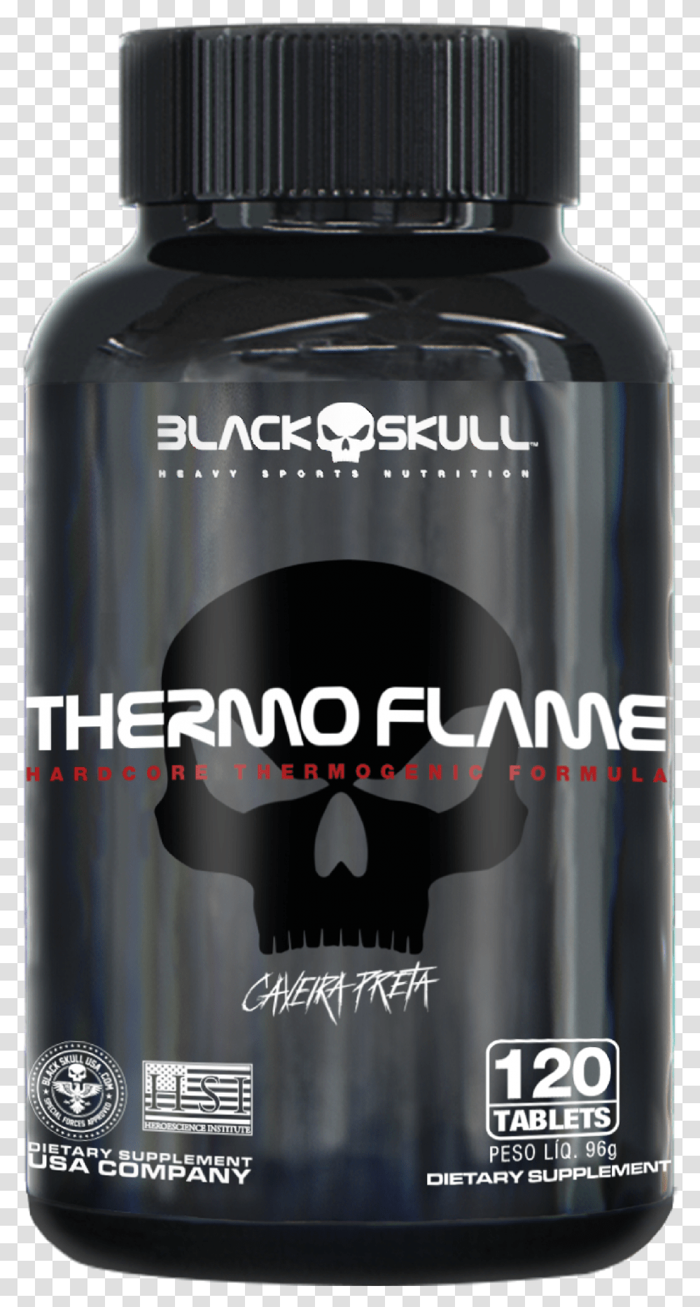 Thermo Flame 60 Black Skull, Barrel, Keg, Tin, Beer Transparent Png