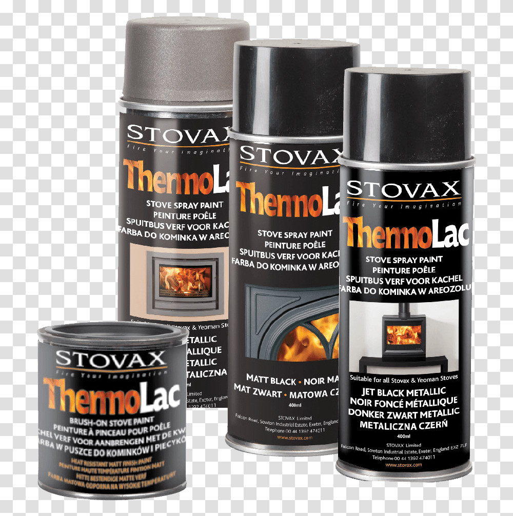 Thermolac Stove Paint Koi, Tin, Can, Label Transparent Png