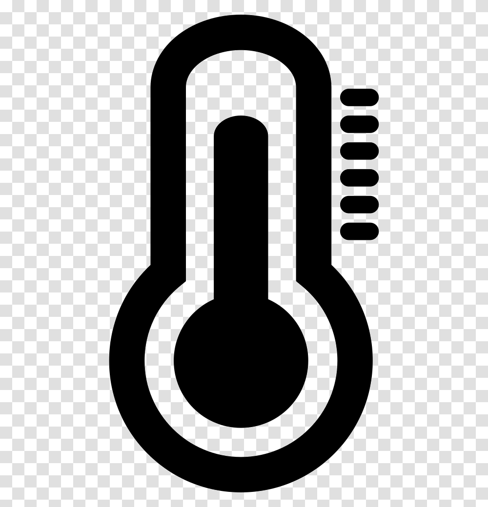 Thermometer Icon, Shovel, Tool, Stencil Transparent Png