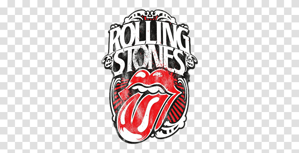 Therollingstones Rollingstones Rollingstoneslogo Logo, Label, Advertisement Transparent Png