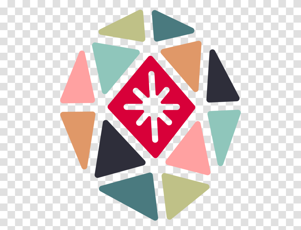 Theruby Logo, Cross, Rubix Cube, Star Symbol Transparent Png