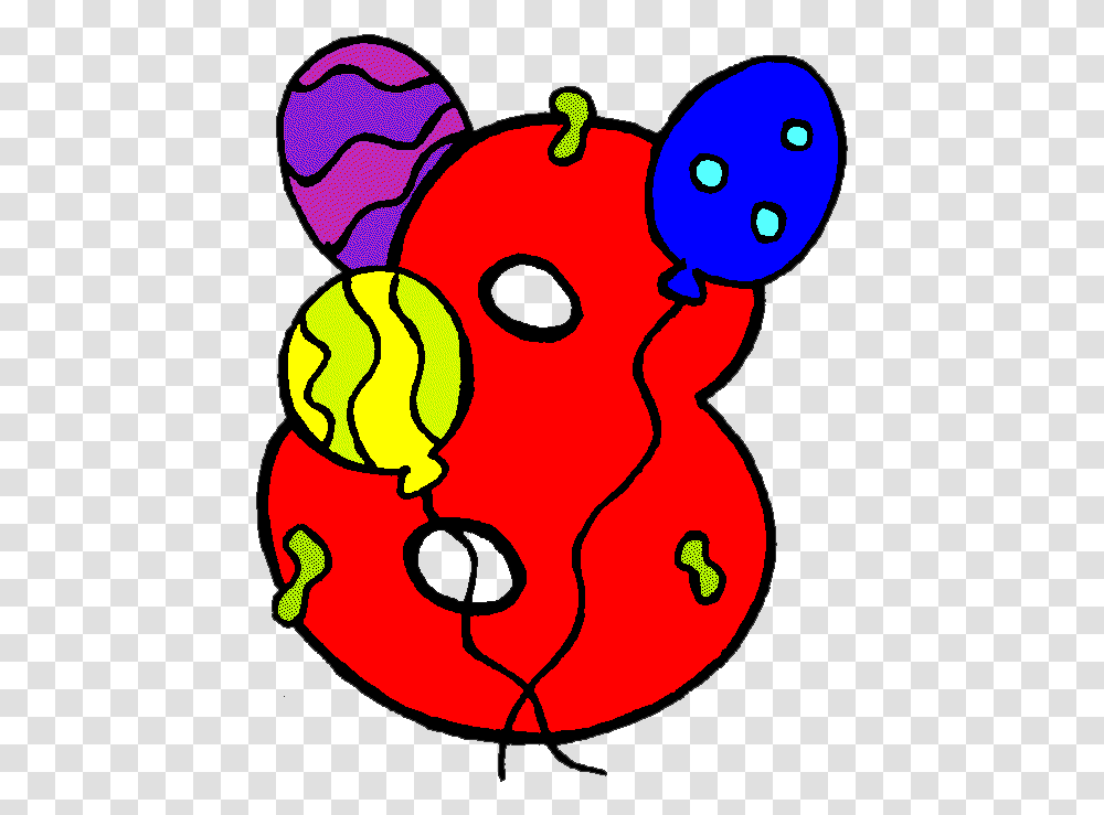 These Are The Numerical Candles A Number 8 And A, Food, Plant, Sweets, Confectionery Transparent Png