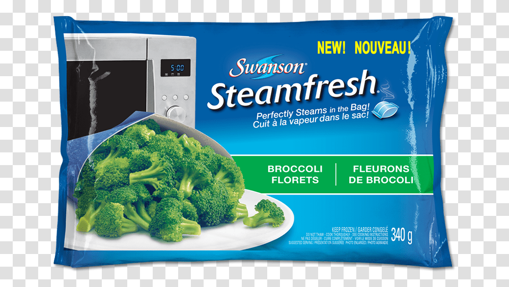 These Delicious Broccoli Florets Steam Perfectly In The Bag Birds Eye Steamfresh Broccoli, Plant, Vegetable, Food, Oven Transparent Png