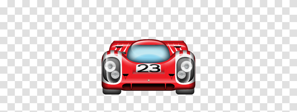 These Porsche Emoji Are Reason Alone To Download Ios Flatsixes, Race Car, Sports Car, Vehicle, Transportation Transparent Png