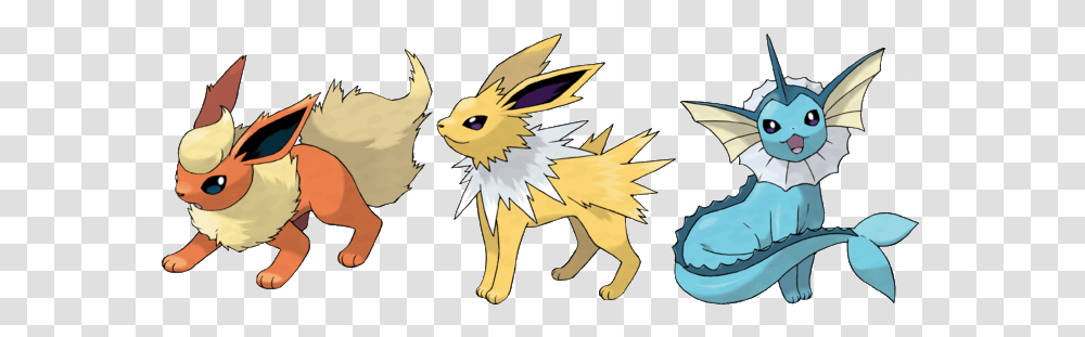 These Random Pokemon Eevee Fire Evolution, Animal, Mammal, Rodent, Rabbit Transparent Png