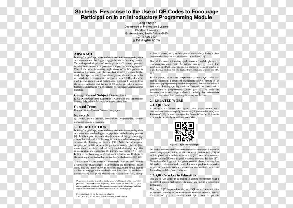 Thesis About Cultural Heritage, QR Code Transparent Png