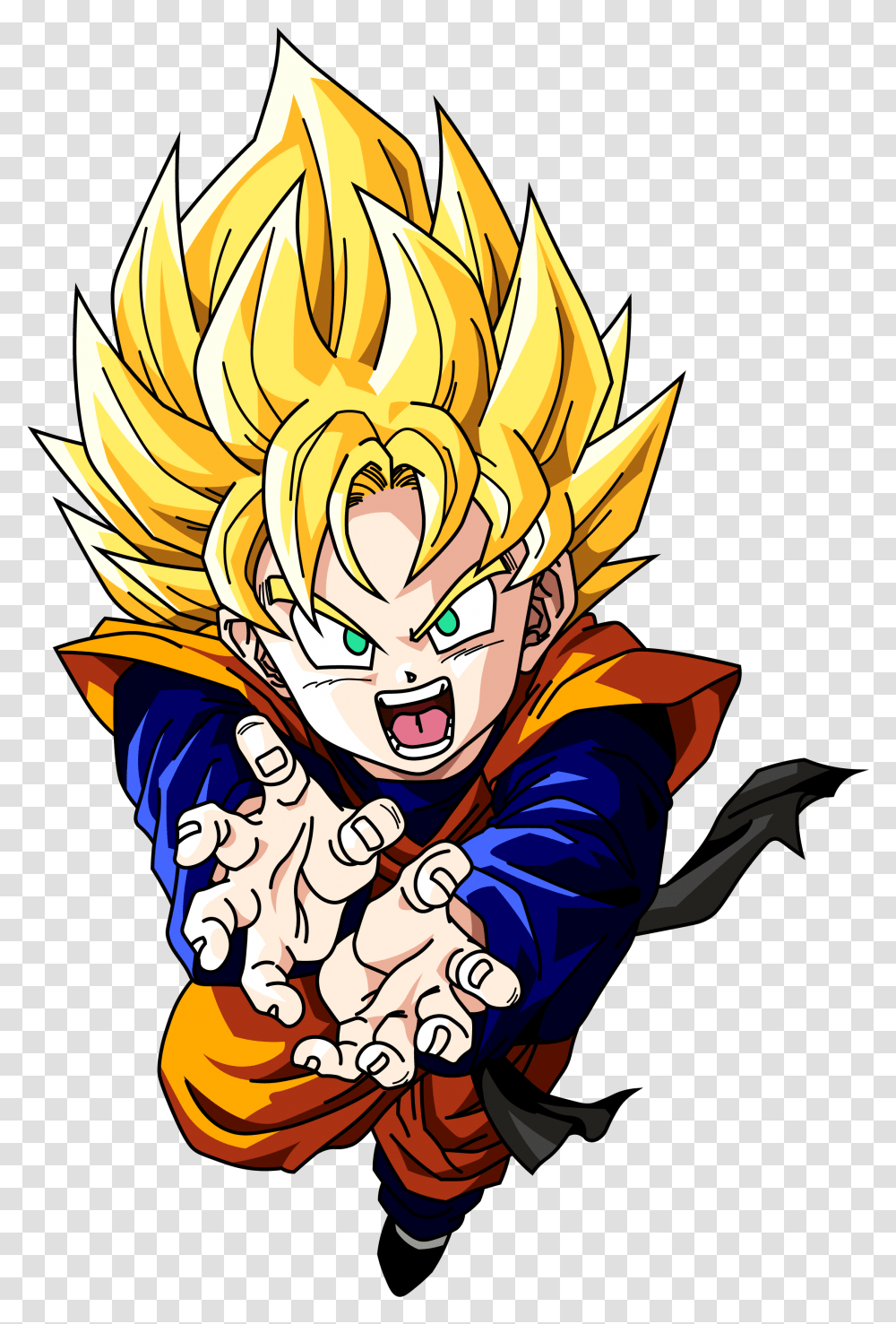 Thesongoten Goten Trunks, Comics, Book, Manga, Person Transparent Png