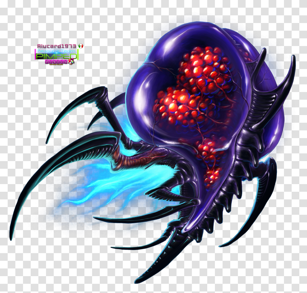 Theta Metroid Octopus Transparent Png