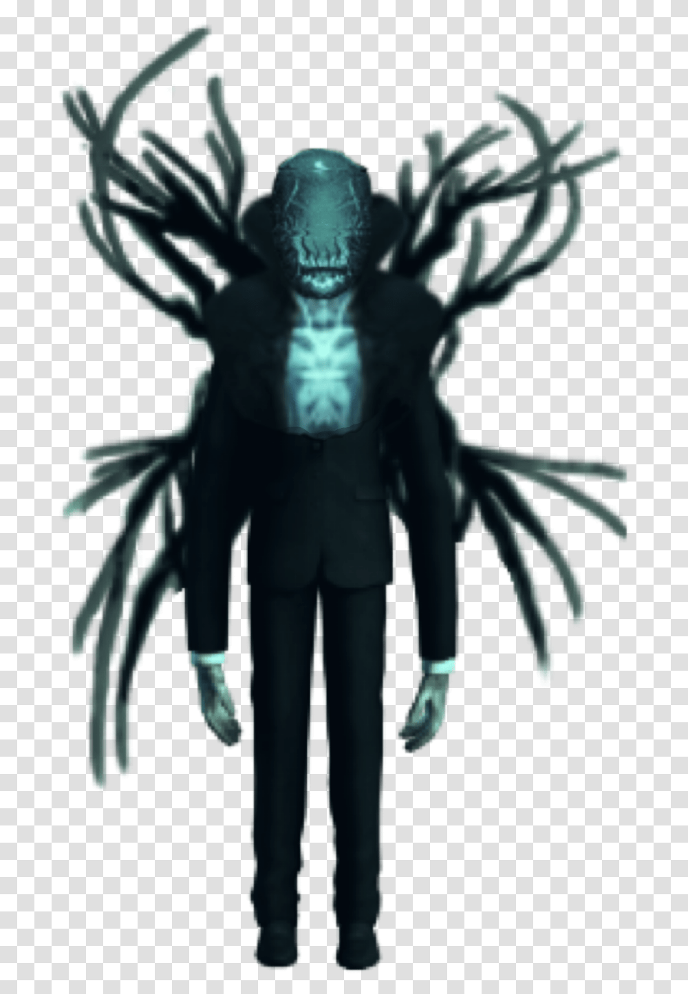 Thetimechaptersuniverse Slenderman Supernaturalrulerofs Figurine, Alien, Person, Human, Batman Transparent Png