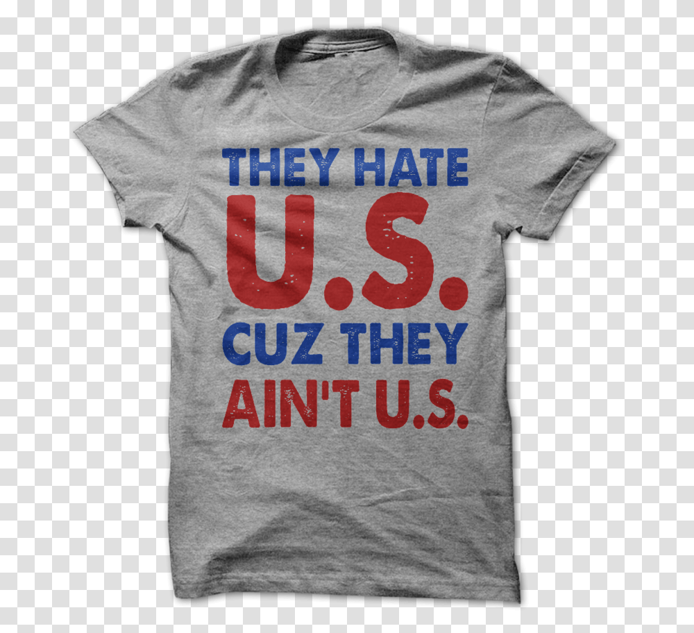 They Hate U Mockup, Apparel, T-Shirt, Sleeve Transparent Png