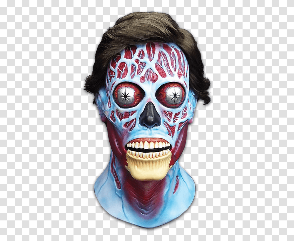 They Live Mask, Face, Person, Head, Skin Transparent Png