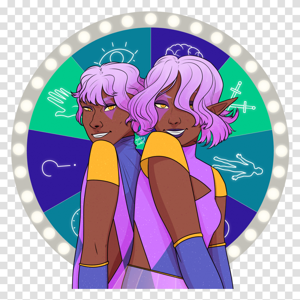 They're Nearly Identical Dark Skinned Elves With Short Edward The Adventure Zone, Person, Human Transparent Png