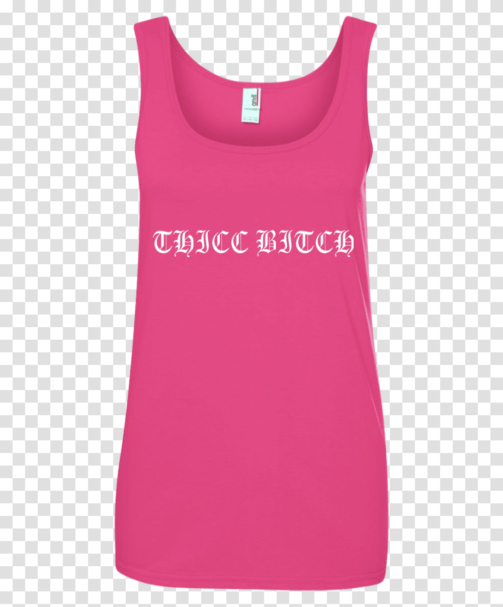 Thicc Bitch Shirt Tank Hoodie 3533 Womens Spandex Jersey Tank Pink, Apparel, Pillow, Cushion Transparent Png
