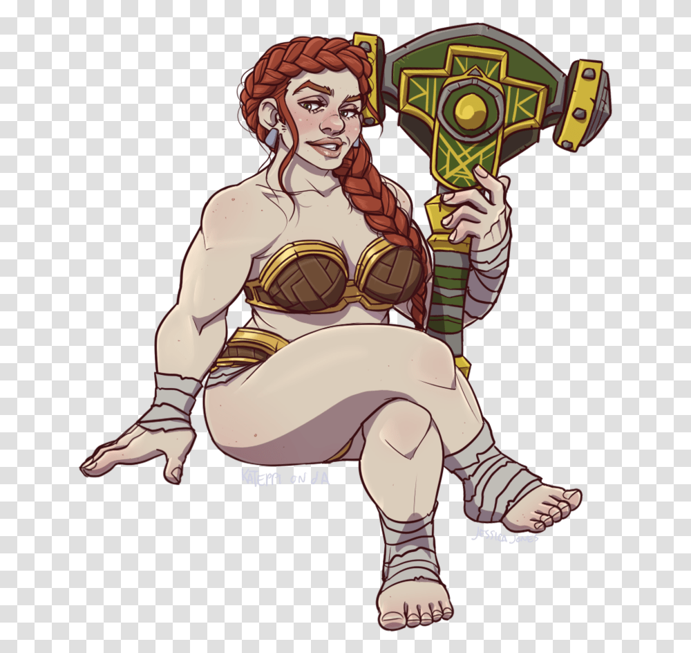 Thicc World Of Warcraft Download Female Dwarf Dnd, Person, Costume, Architecture Transparent Png