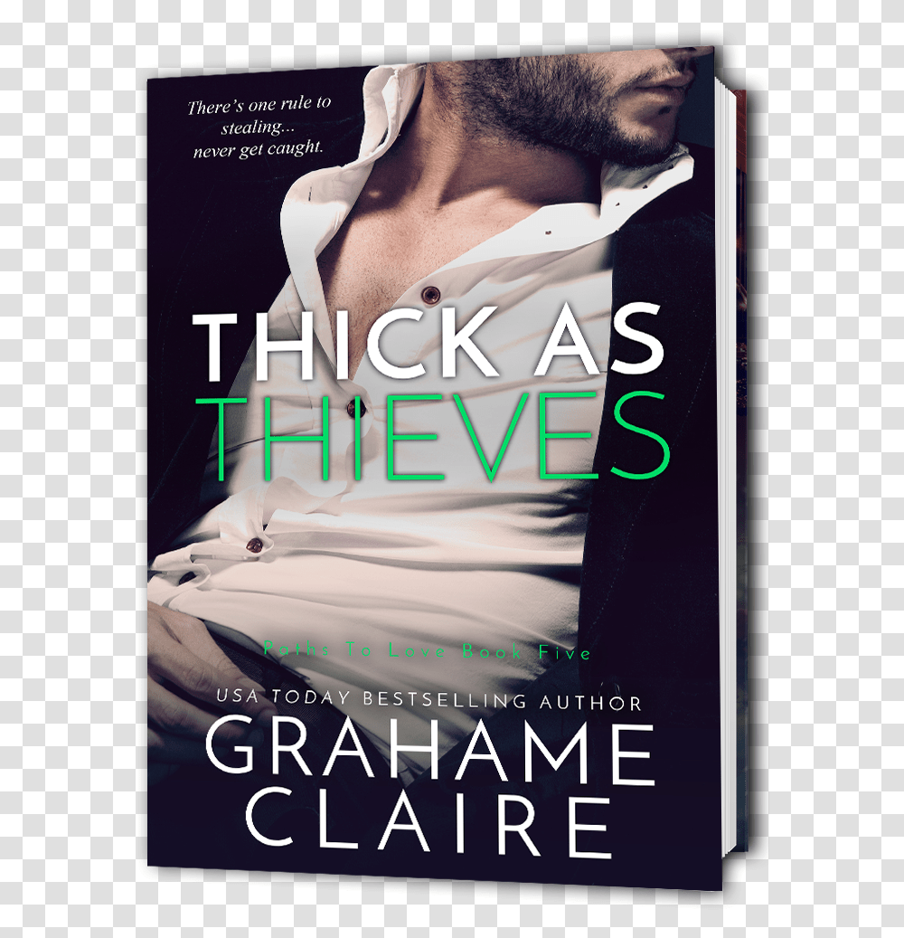 Thick As Theieves 3d Book Poster, Advertisement, Magazine, Flyer, Paper Transparent Png