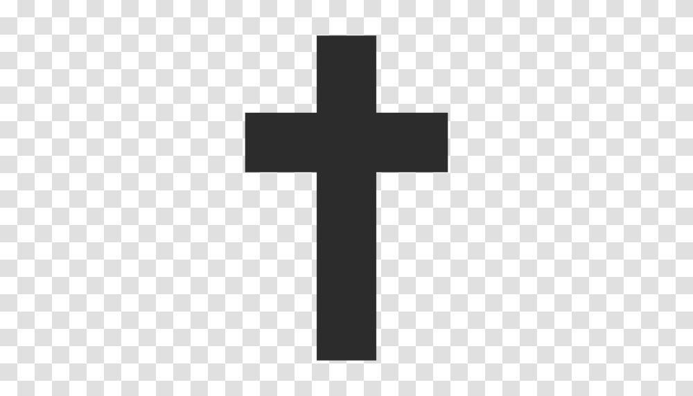 Thick Christian Cross Icon, Crucifix Transparent Png