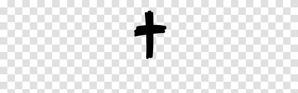 Thick Grunge Cross, Crucifix Transparent Png