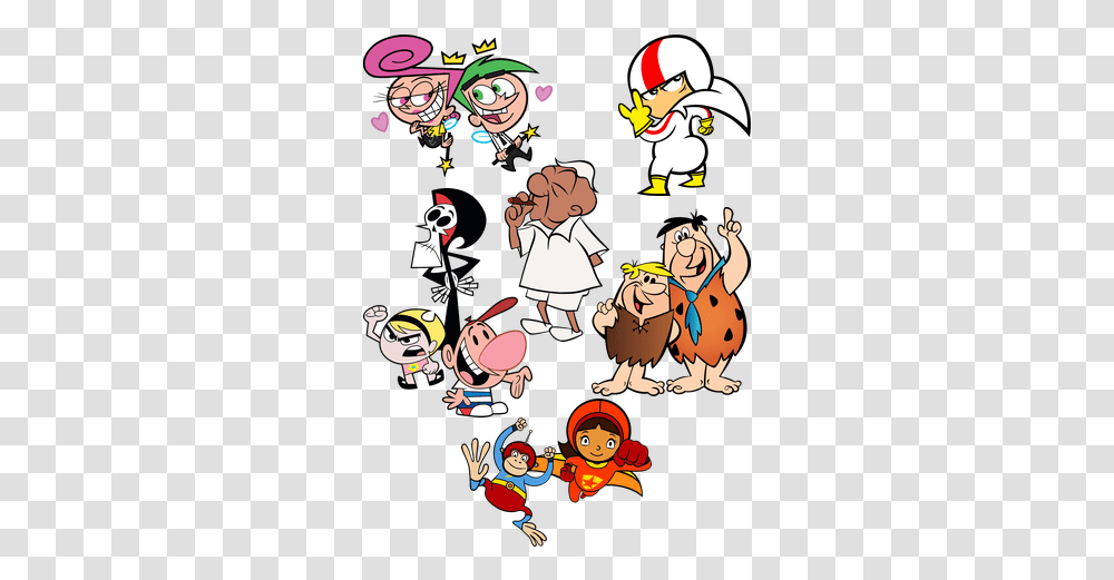 Thick Line Animation Tv Tropes Grim Adventures Of Billy And Mandy Characters, Crowd, Art, Doodle, Drawing Transparent Png