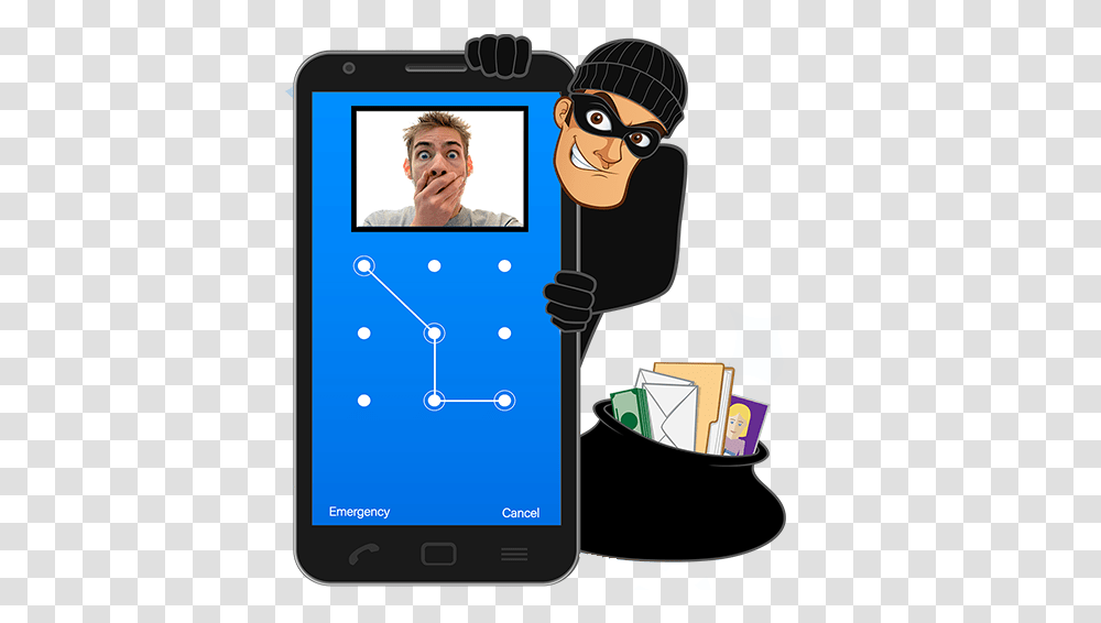 Thief Catcher - Applications Sur Google Play Thief Catcher, Person, Human, Mobile Phone Transparent Png
