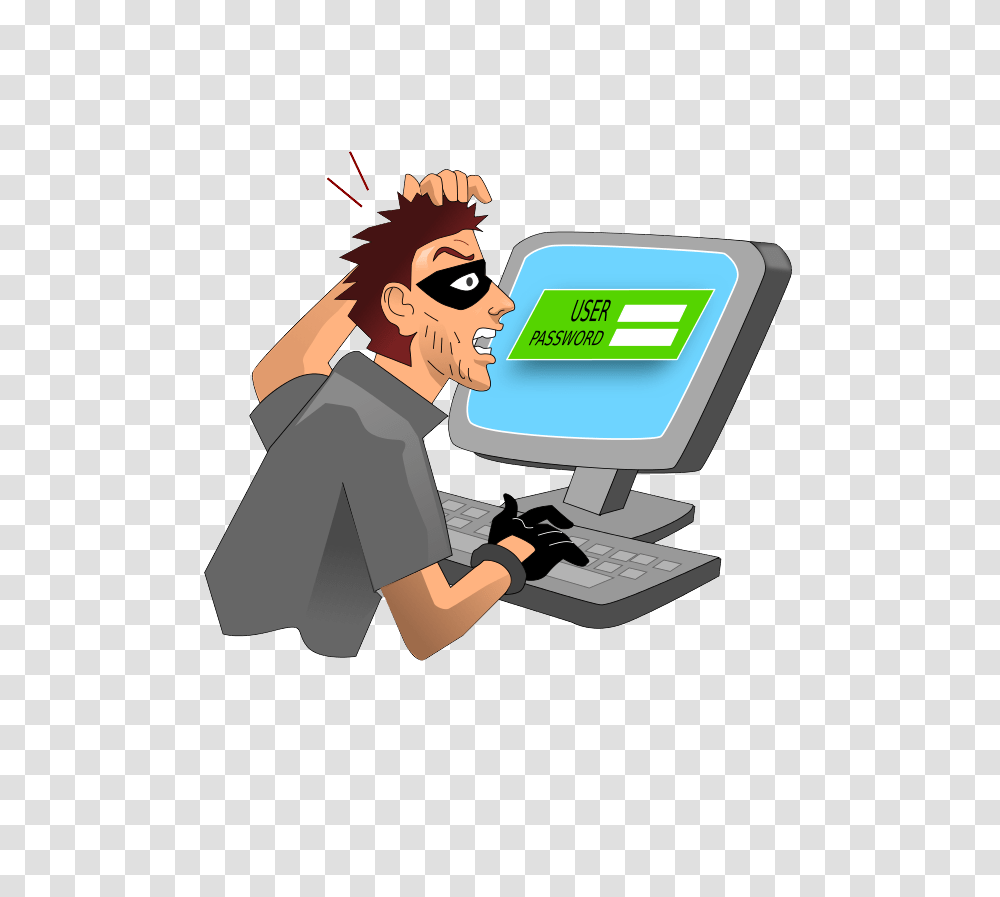 Thief, Person, Computer, Electronics, Human Transparent Png
