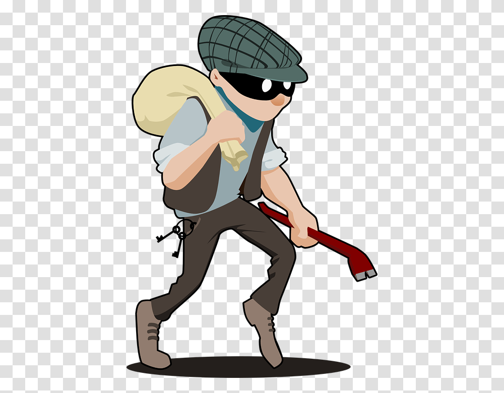 Thief, Person, Human, Cleaning, Ninja Transparent Png
