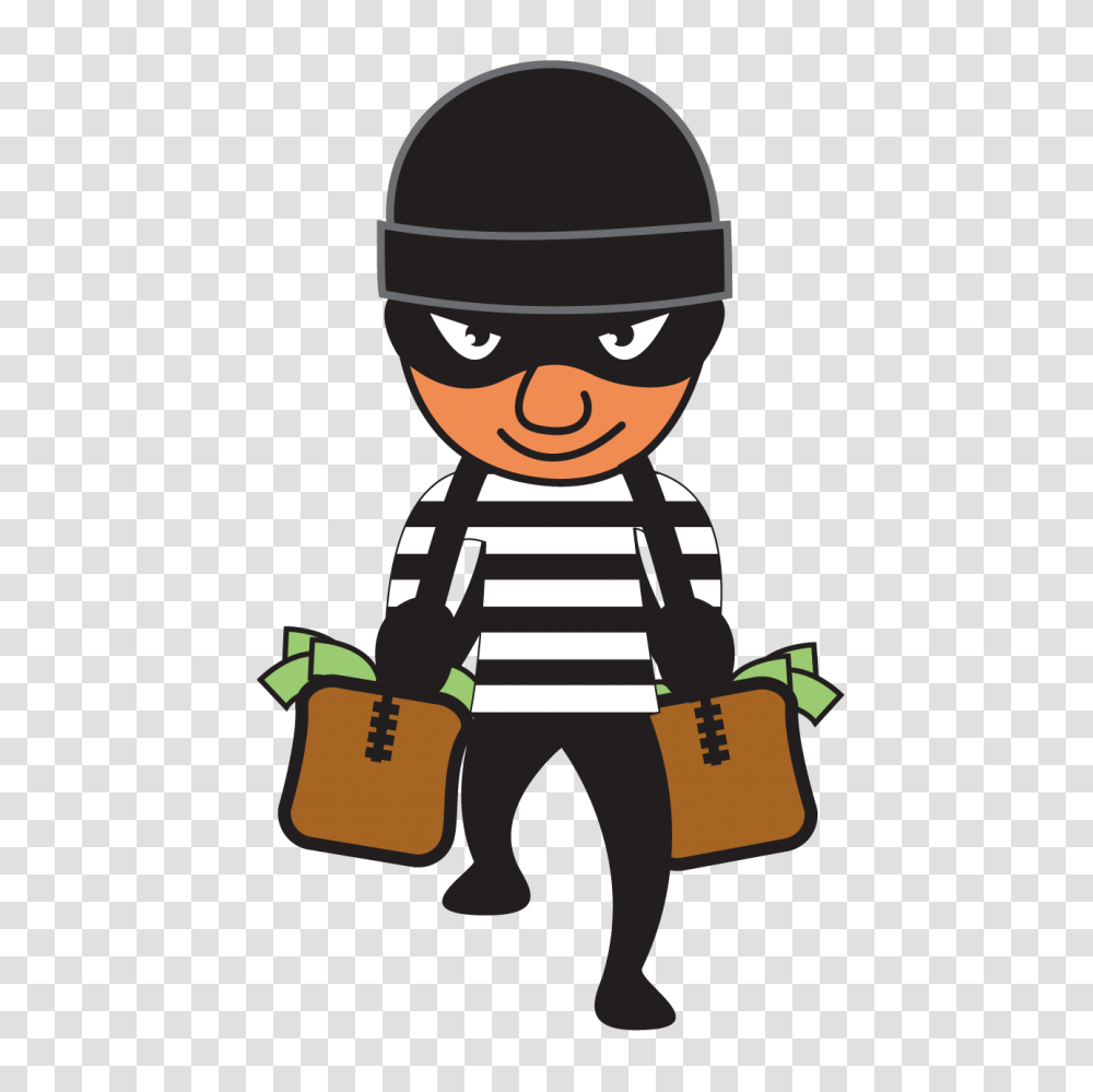 Thief, Person, Performer, Mime, Clown Transparent Png