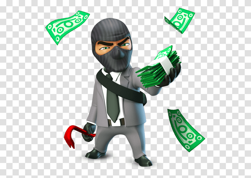 Thief, Person, Toy Transparent Png