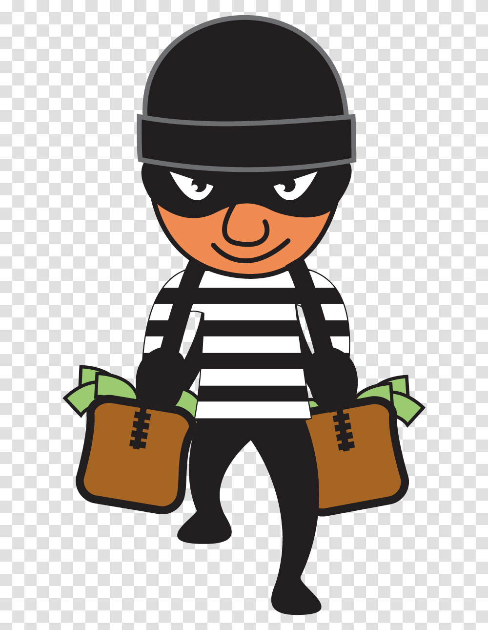 Thief Robber Robber Clipart, Performer, Helmet, Apparel Transparent Png