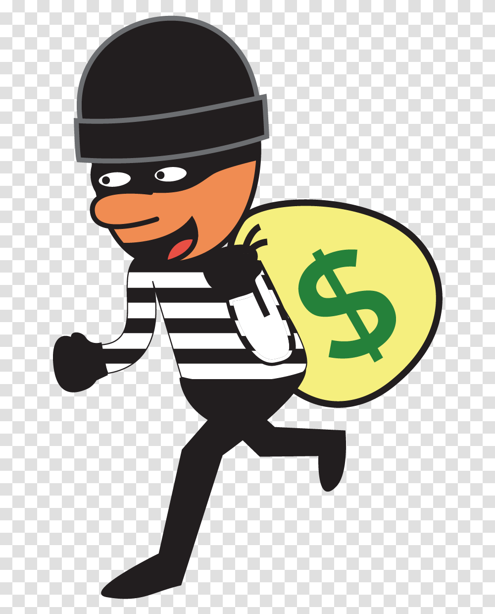 Thief Robber Robber, Performer, Person, Human, Mime Transparent Png