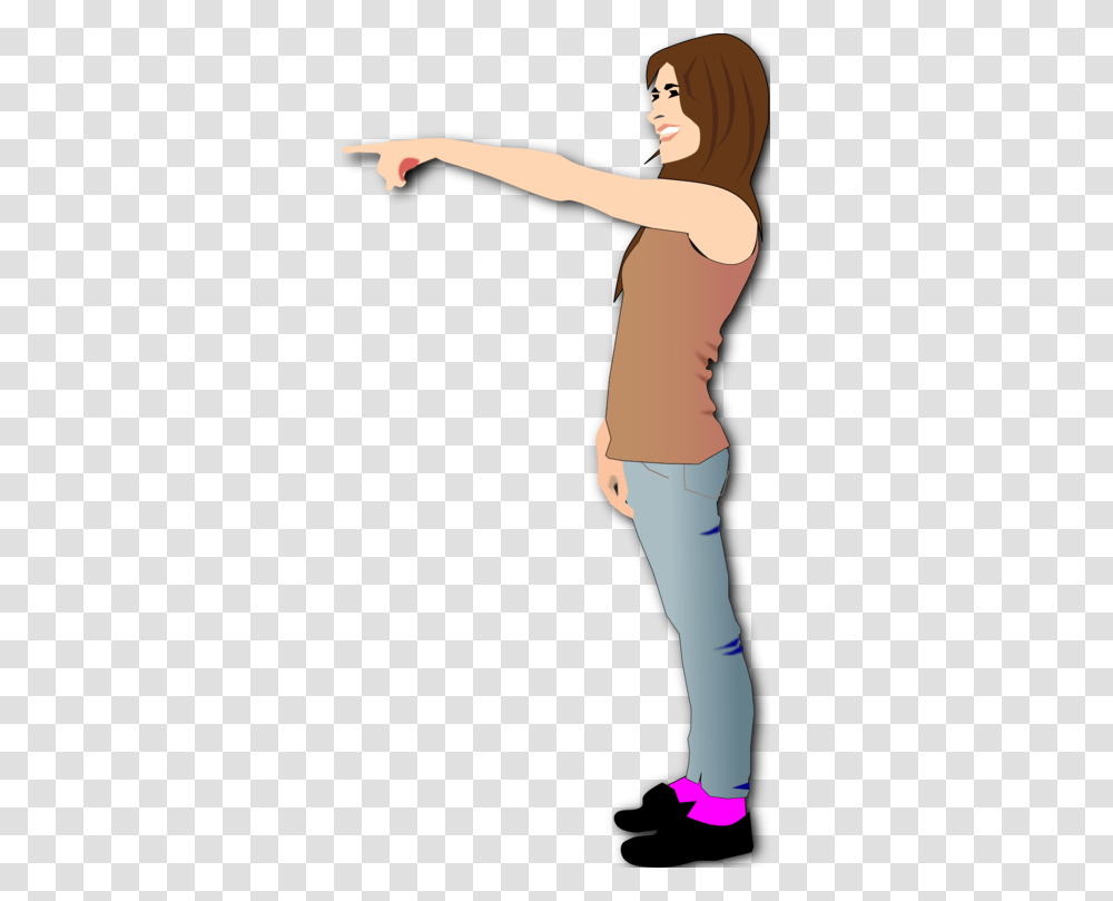 Thigh Computer Icons Cartoon Human Leg Hip, Standing, Person, Sleeve Transparent Png