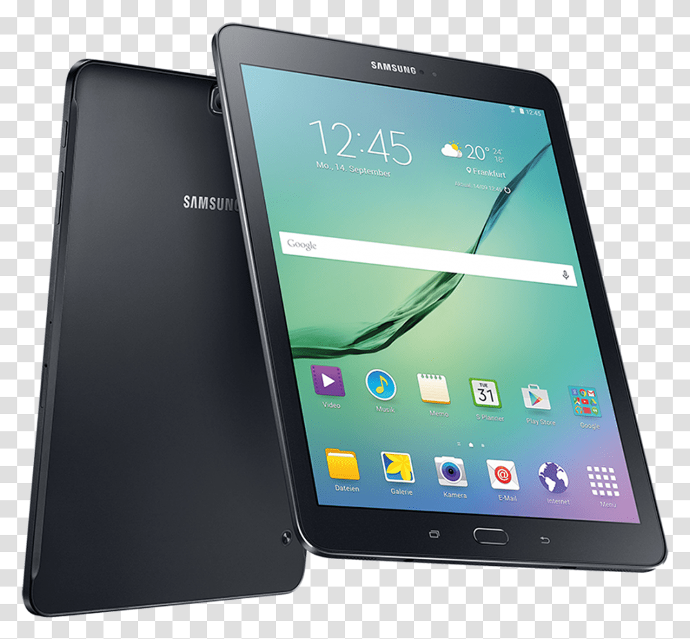Thin And Lightweight Galaxy Tab S2 Samsung Tab S2 Lte, Mobile Phone, Electronics, Cell Phone, Computer Transparent Png