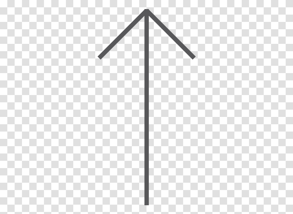 Thin Arrow Going Up, Weapon, Weaponry, Emblem Transparent Png