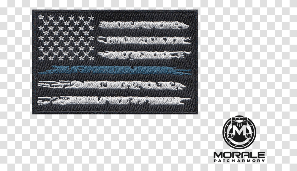 Thin Blue Line Across America Ega American Flag Patch, Rug, Apparel, Word Transparent Png