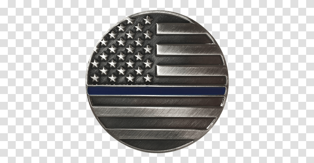 Thin Blue Line Emblem, Logo, Symbol, Trademark, Rug Transparent Png