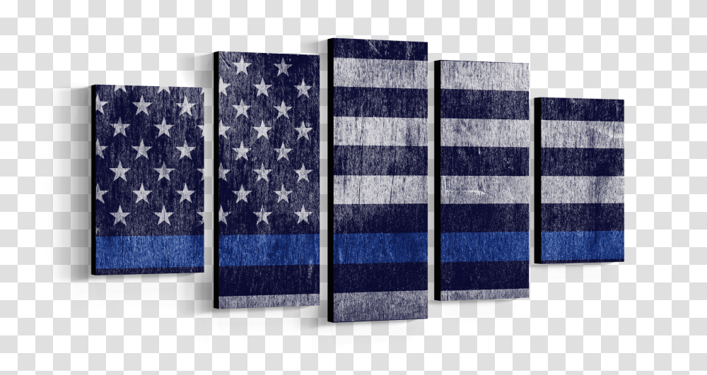 Thin Blue Line Flag Cop Lives Matter Flag, Tarmac, Asphalt, Rug, Road Transparent Png